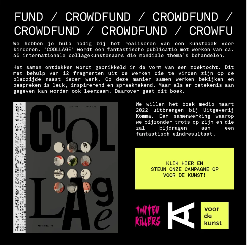 Crowdfunding Kunstboek Tintenkillers